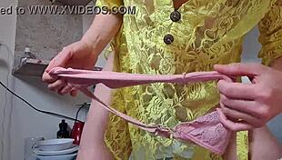 why did i take off my dirty panties with lace in my ass?