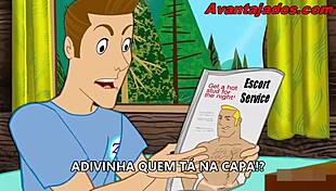 Brazilian Gay Pornstar In Sex Drawing