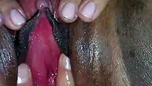 Loving how this latina bbw stretches wide open