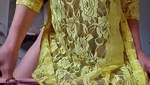 why did i take off my dirty panties with lace in my ass?