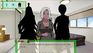 Jikage Rising Arc 2 Ep 16 features big boob kunoichi in intense anal action!