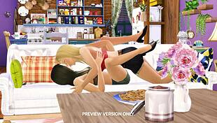 Are we just friends in this 3D hentai?