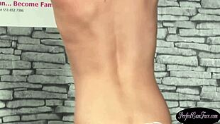 Babe Takes Cumload at Stripper Audition