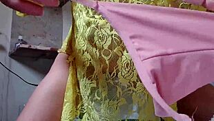 why did i take off my dirty panties with lace in my ass?