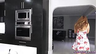 Giant tits teen 18+ joins a wild family competition with friends