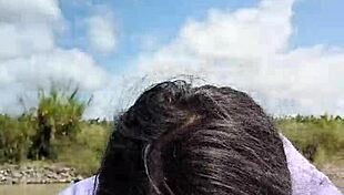 Colombian Fisherwoman Trades Fish For Cock