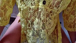 why did i take off my dirty panties with lace in my ass?