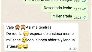 I want you to fuck me again, she won't find out part 4 - girlfriend on web chat.