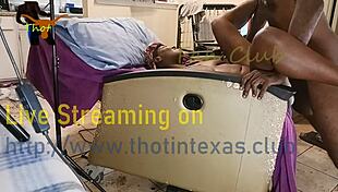 thot in texas - ebony wet pussy hairy milf