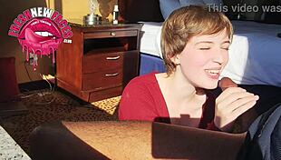 beauty first time filming shy interracial blowjob