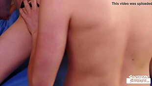 Threesome Twinks In Rimming Action With Bareback Fun