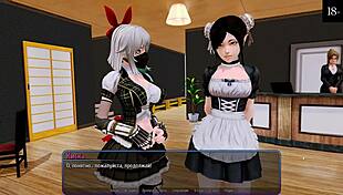 Complete gameplay - harem hotel part 9