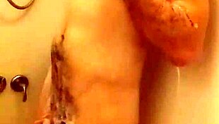 i'm pissing and masturbating in the shower, feeling so naughty.