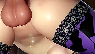 Intriguing 3D edit featuring Kiriko in a unique scene