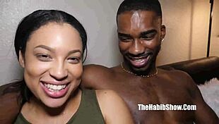 Mexican and Black Diamond Banks Screams Riding BBC Roommate Rod Hardman