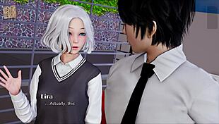 indian cartoon featuring big tits and ass in my real desire