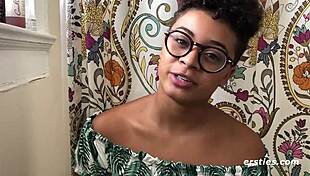 Kay's Big Tits Orgasm On Sofa