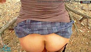 Looking For A Place For Cum Panties In Public Outdoor Sex With Wet Pussy Milf POV 😏