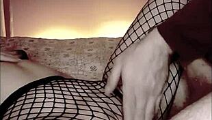 fetishists love to footjob a big dick