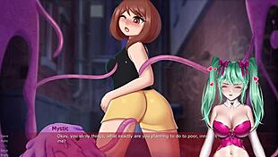 Seiyuu MagicalMysticVA Mainkan Stream Game Hentai My Hero Academia