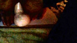 Can you believe this sissy whore riding that thick dildo so eagerly?