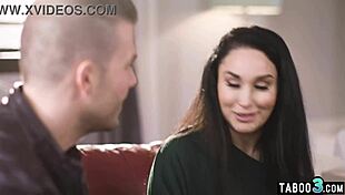 desperate busty babe gabi paltrova gets lured into rough fucking by old friend with monster cock deepthroat