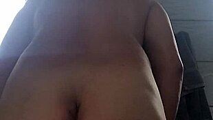 Wow, that huge anal dildo is fucking my ass!!