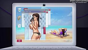 Summertime saga compilation of step sister scenes in hentai cartoon.