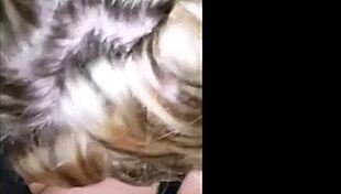 Cumming on BBW's massive tits in webcam 😍