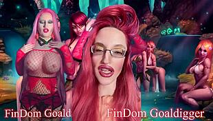 less talk, more pay in this financial domination session