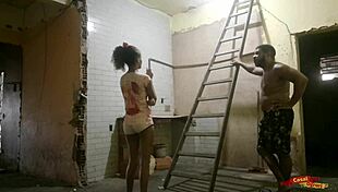 My dad won't pay for my room work, so I gave my ass to the bricklayer?