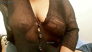 Hey, check out this asian college student's big tits