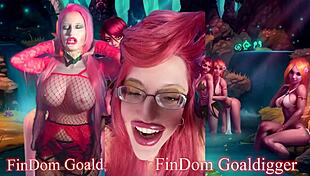 less talk, more pay in this financial domination session