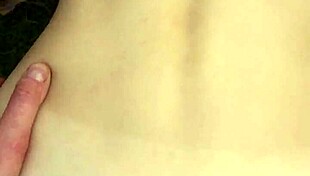 I watch this perfect body girl get anal creampie outdoor