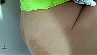 I take advantage of my distracted stepsister while she washes clothes and give her a good fuck with my huge cock, part 2