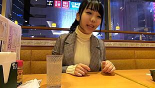 This busty 19-year-old JD uses her body for lodging, doggystyled and ridden to cumshot. 😏