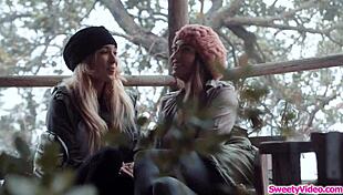 i saw the runaway chick eating her bff's pussy