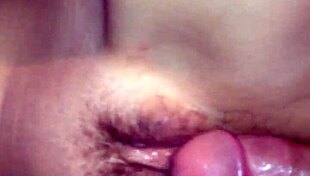 wow, my wife's pussy is squirting everywhere 😍 so wet and intense.