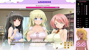 Vtuber lewdneko plays love cubed part 9