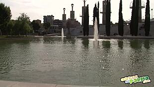 Noemilk gets a big cock for her ass, and it's intense