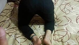 My rich girlfriend finally gives me her BUTTOCKS