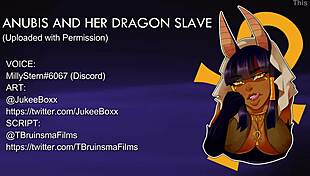 i dominate anubis and her dragon in hentai asmr