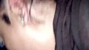 Sloppy Tongue Sucking Cock, Spitting Cum, Swallowing in Car