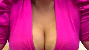 Blonde crossdresses at gym with see through clothes and gaping after workout