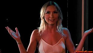 Teens Chloe and Lily Explore Intriguing Lesbian Roleplay with Small Tits