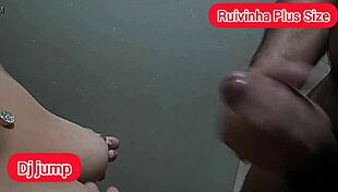 Watch this BBW take cum on her face in slow motion?