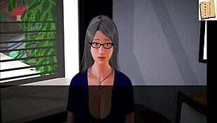 Моя новая семья 231 хентай мультфильм с зрелой милф и аниме сексом