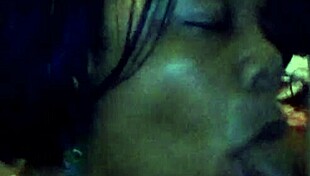 feeling the philly bbw's wet mouth on that monster cock is so intense.