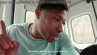 Człowieku, auto się zepsuło, ale mokra Lena Coxx bierze głęboko BBC!