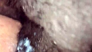 Creamy white girl handles monster cock friend